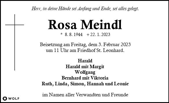 Rosa  Meindl